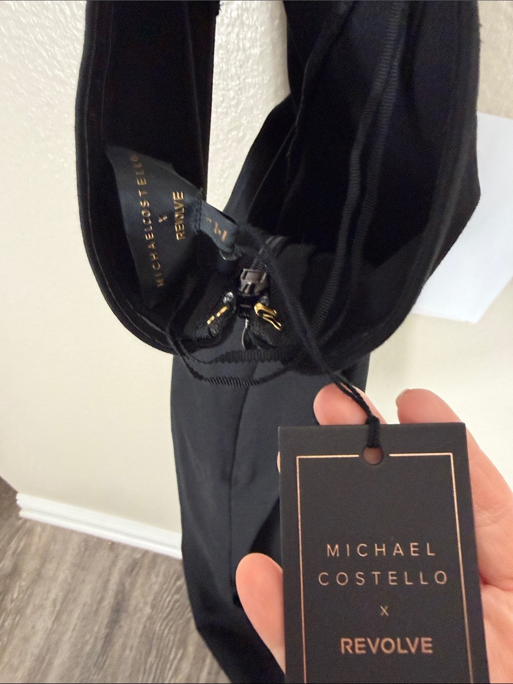 Michael Costello x Revolve Victoria Gown in Black - Picture 6 of 7